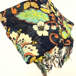 Johnny was boho tassel scarf